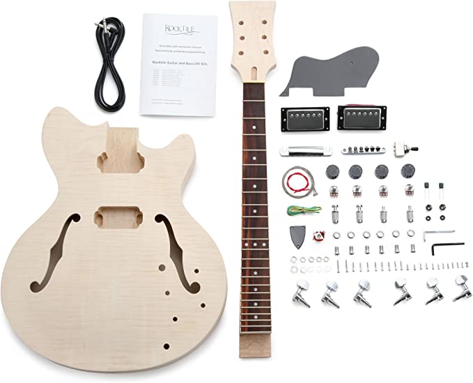 Kit d'assemblaggio per chitarra elettrica 'Rocktile HB-Style'